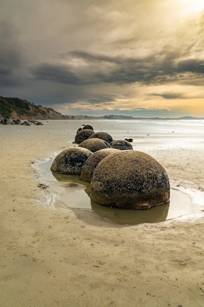 Moeraki Boulders Holiday Park @ Hampden Beach - Moeraki Boulders NZ ...